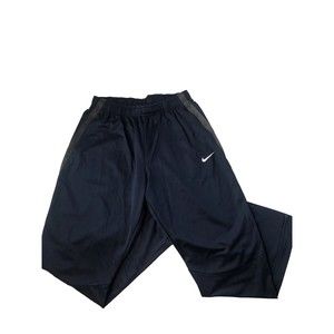 Nike Pants Youth XL Blue Gray Stripes  Ankle Zippers - 30" Waist